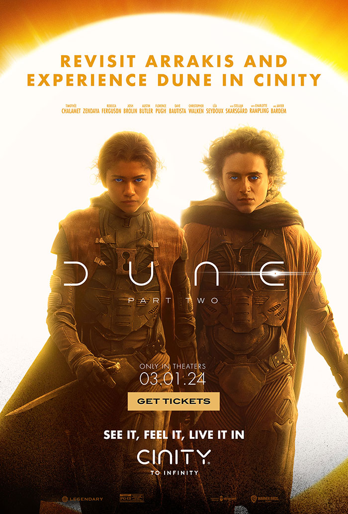 Dune Part 2 movie poster