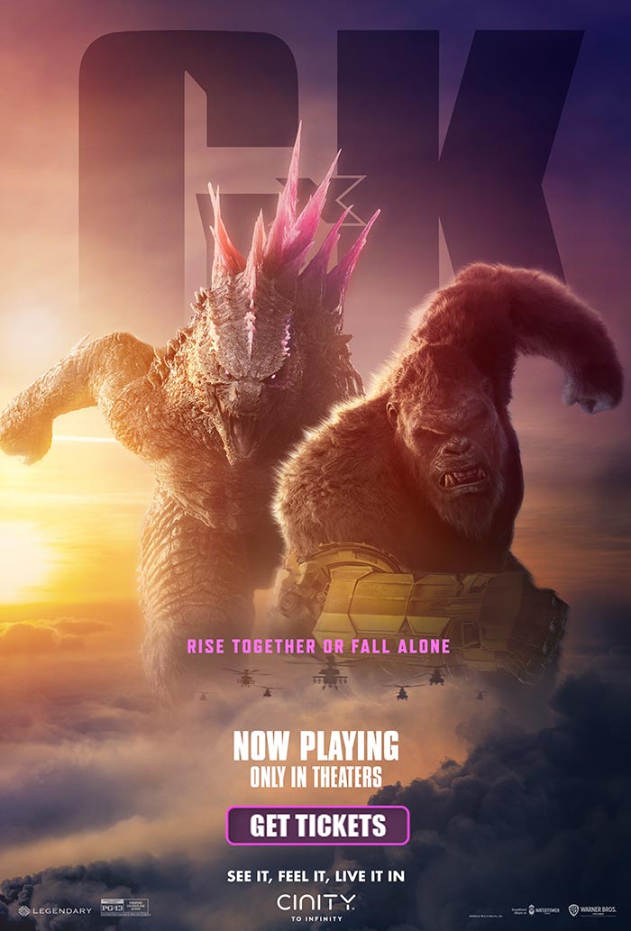 Godzilla X Kong movie poster